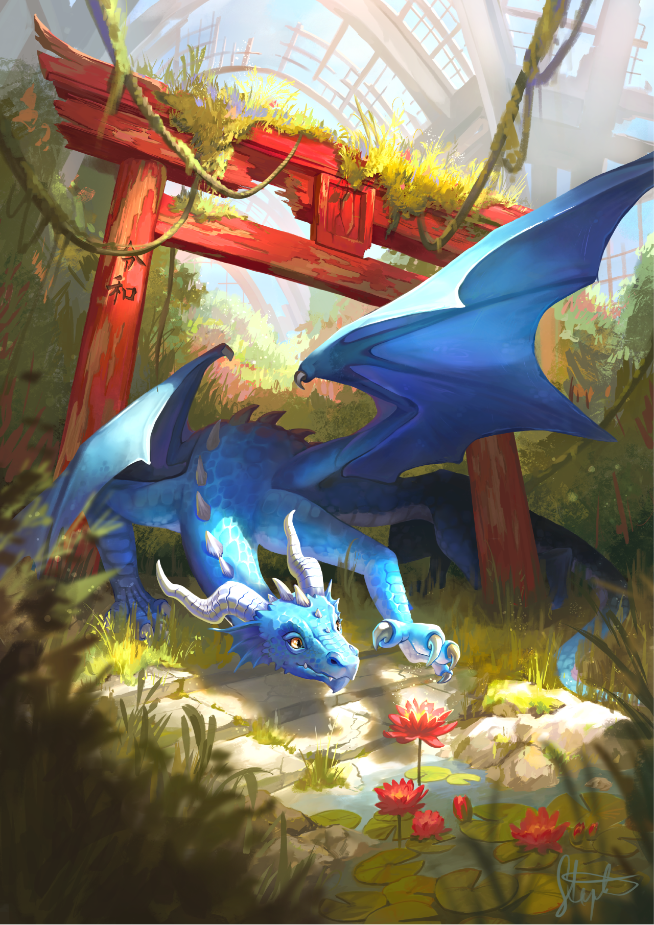 Animefest drak plakát