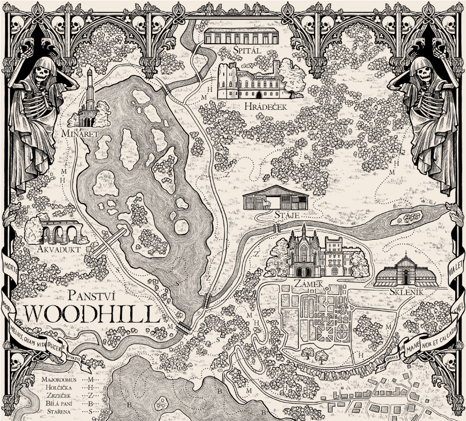 Mapa Woodhill